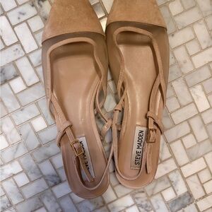 Steve Madden Women's Beige Ballet Flat